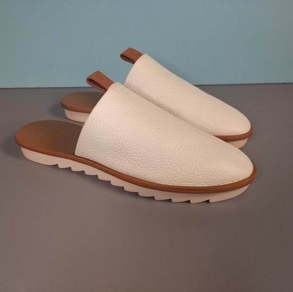 Mercedes Castillo White Mules - Picture 9 of 16